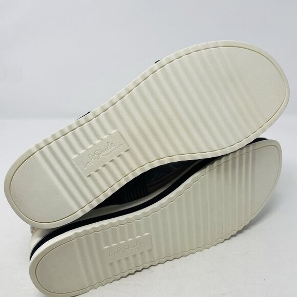 Lifestride Womens 8.5M Zing Round Open Toe Wedge Slingback Sandals in Black $69 - Picture 7 of 9